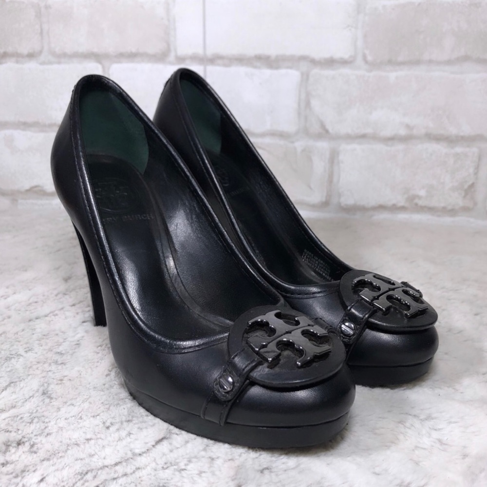 Tory Burch Rare CALISTA Leather Classic Pumps